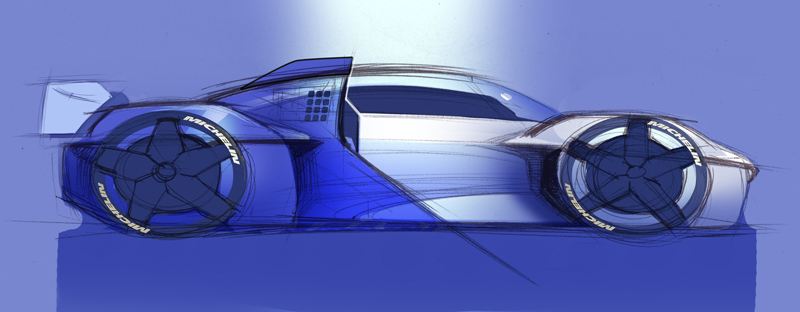 Porsche Mission R 1100 HP Electric Concept Study 2021